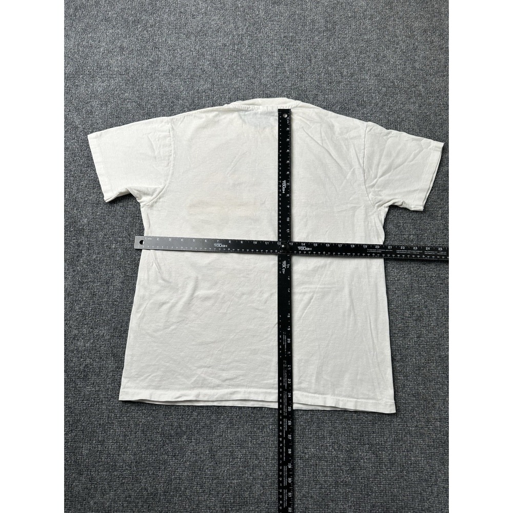 Mens Graphic Hanes Beefy-T Porkys Fabulous 50s White T Shirt, Size L - Picture 4 of 7